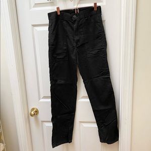 Madewell black wide leg pants black vintage high waisted